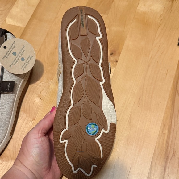 Jambu Light Tan Mary Jane Shoes with Braided Strap - Picture 4 of 4